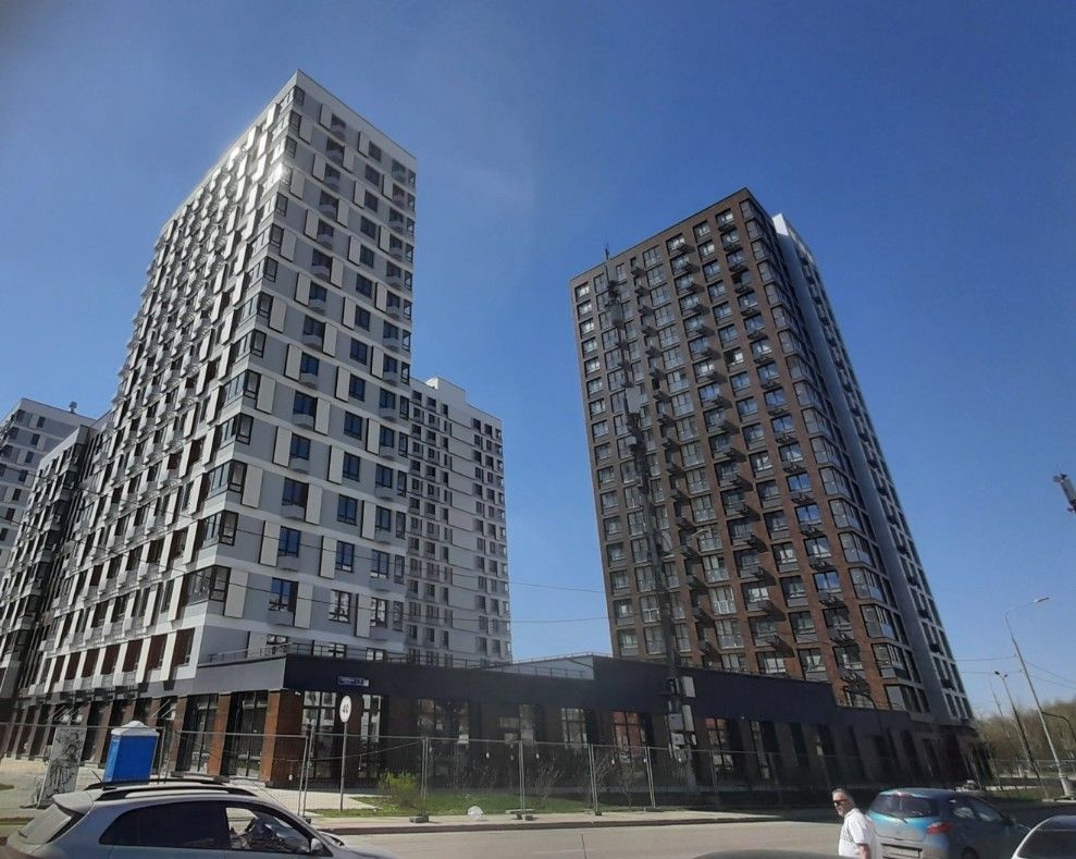 фасад дома, здание по адресу г Москва, р-н Коммунарка, пр-кт Куприна, д 7 к 1